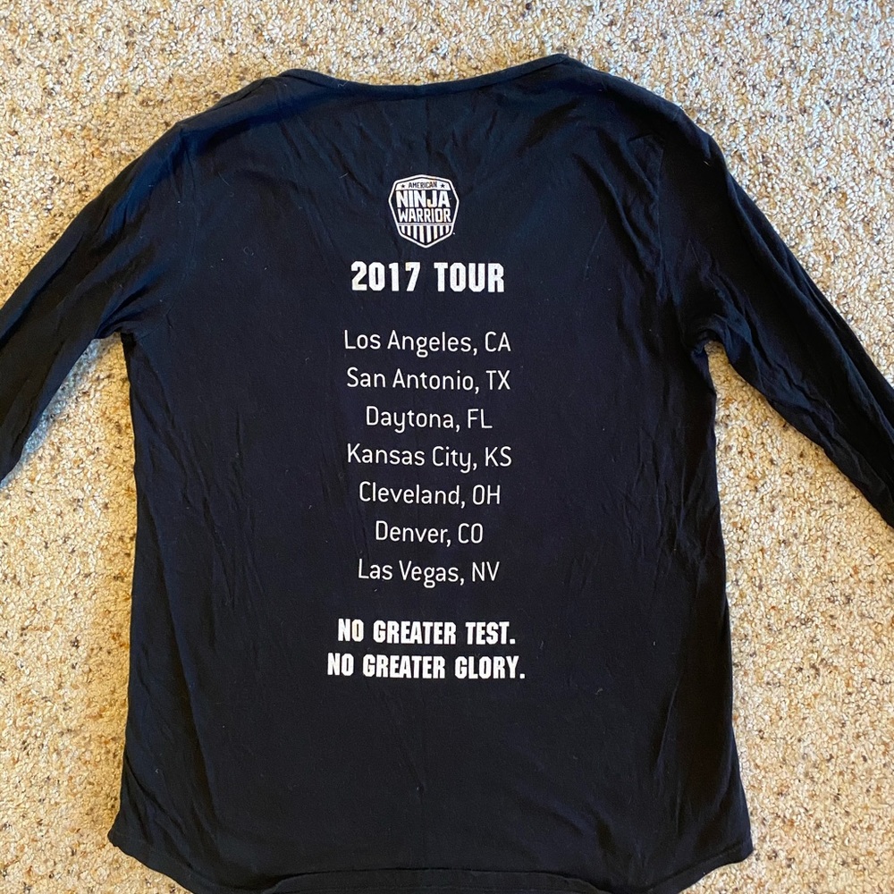 American Ninja Warrior 2017 Tour Longsleeve - Picture 3 of 3